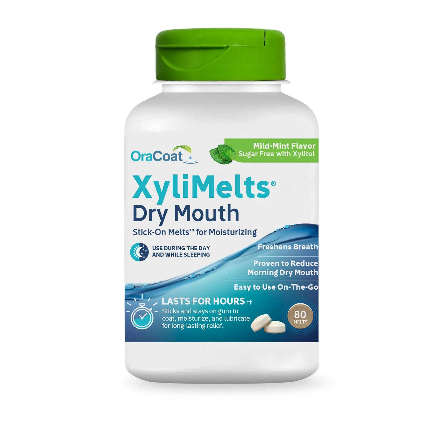 XyliMelts OraCoat XyliMelts pastilles menthe douce 40