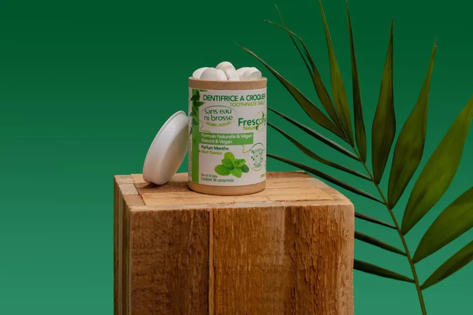 Frescoryl dentifrice à croquer menthe 50 comprimés sans rinçage