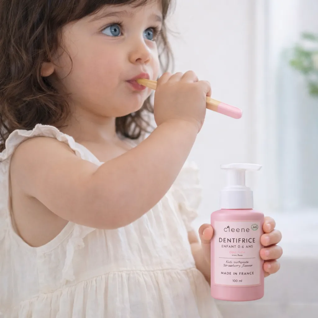 C'leene Dentifrice 0-6 ans Guimauve Bio dentifrice 90 ml fluor