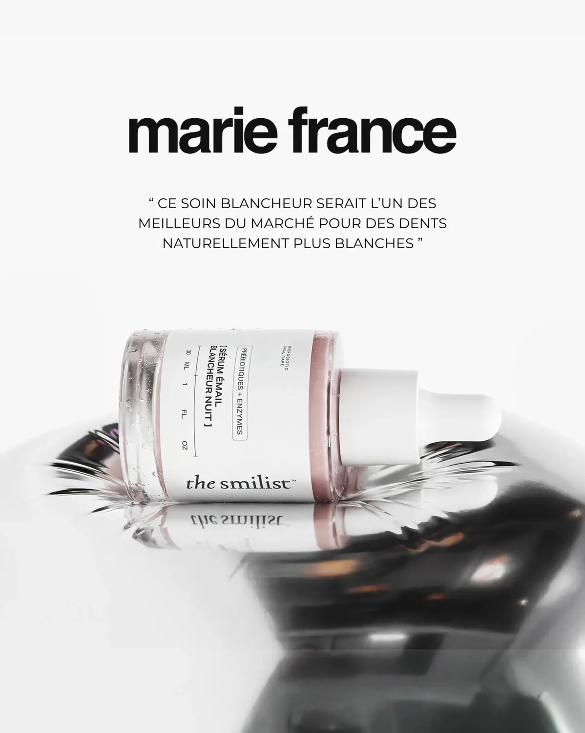 The Smilist Sérum Émail Blancheur Nuit 1 flacon 2 mois
