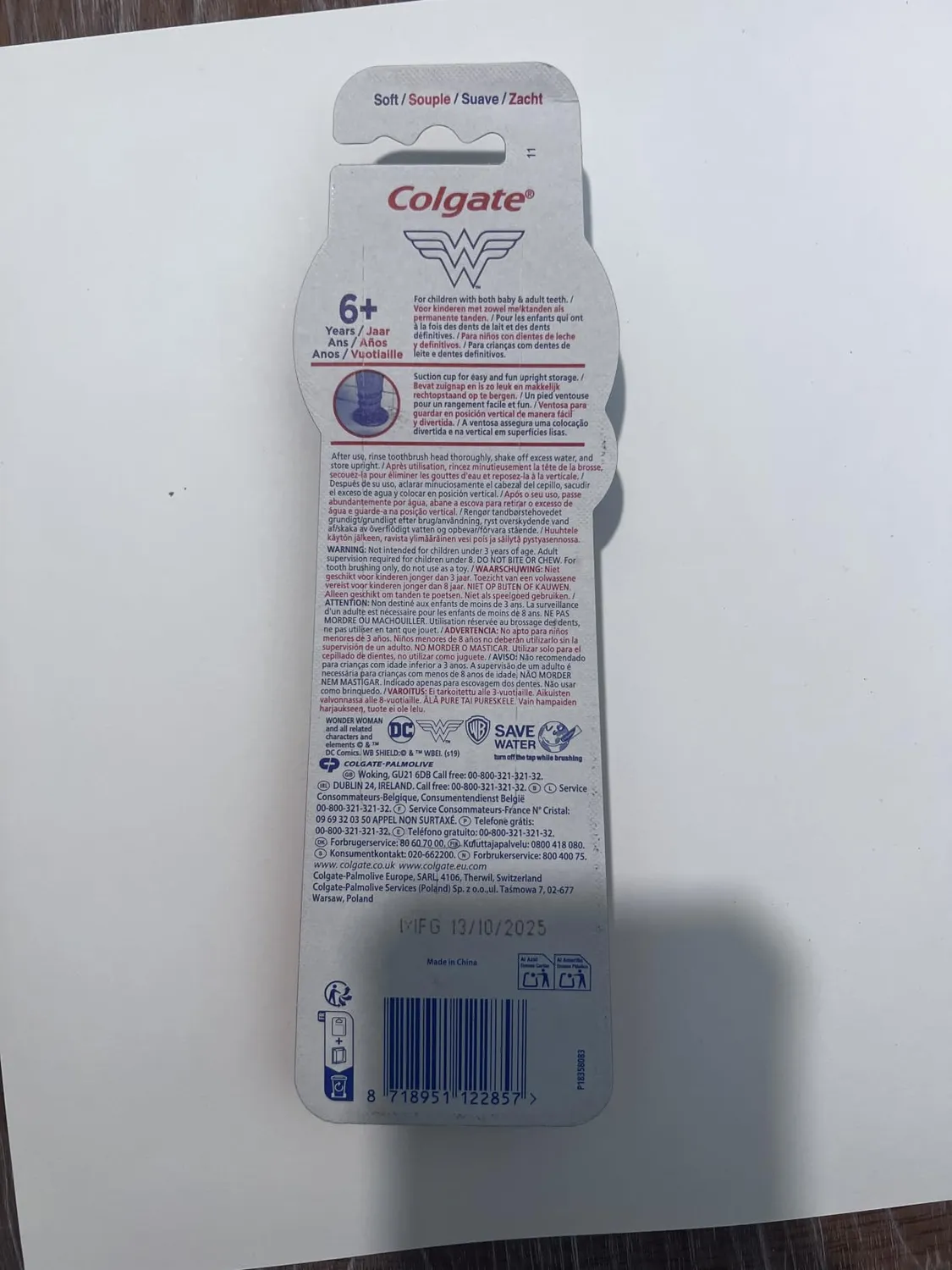 Colgate Oral Care Kids 6+ brosse à dents lot de 2 souple
