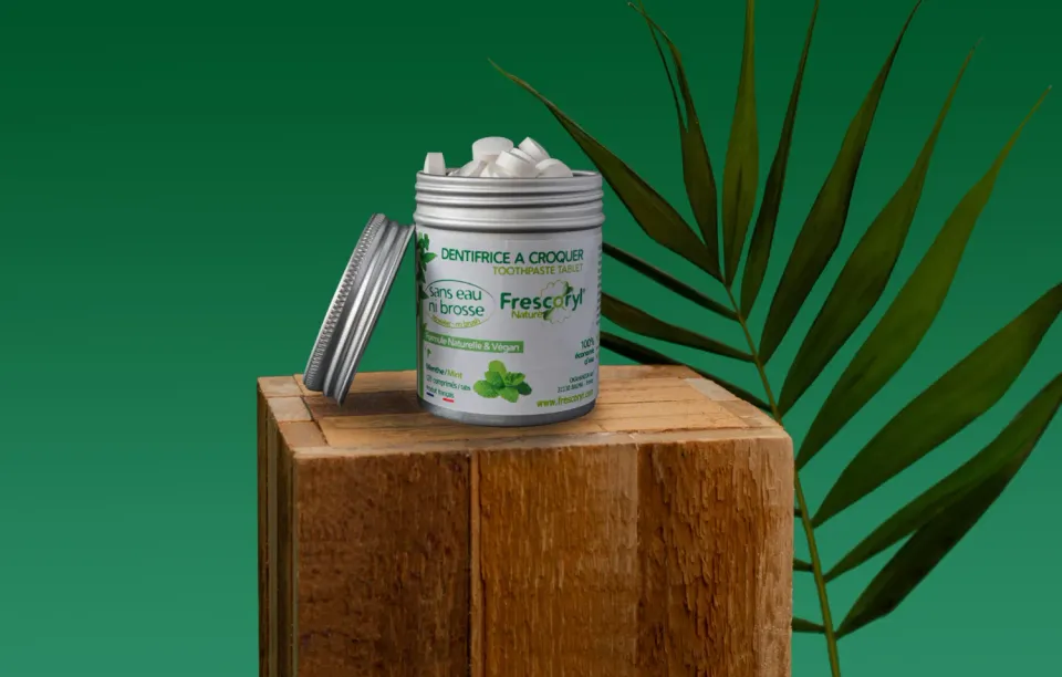 Frescoryl dentifrice à croquer menthe 120 comprimés sans rinçage