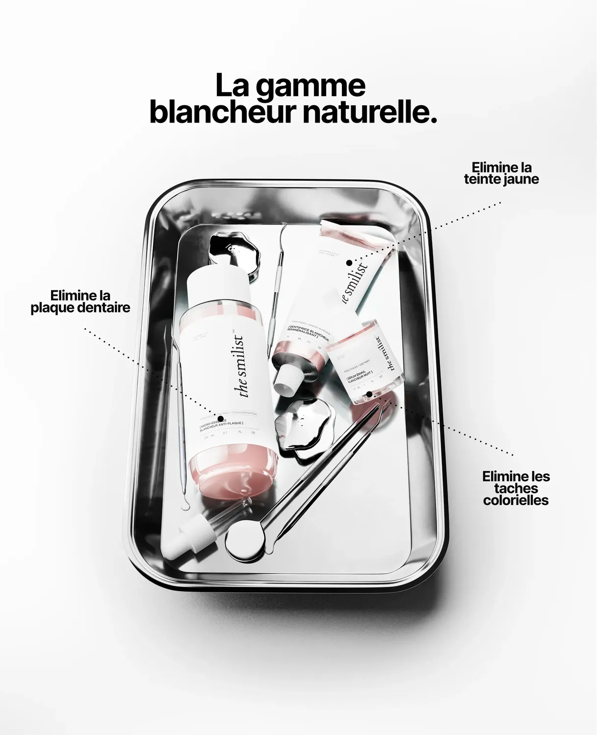 The Smilist Dentifrice Reminéralisant Blancheur gel-crème