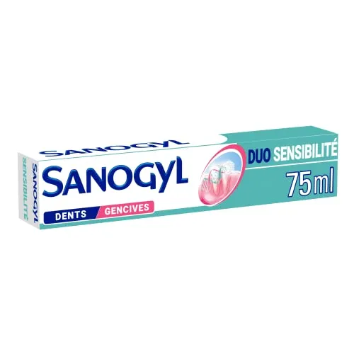 Sanogyl Soin Duo Sensibilité dentifrice 75 ml citrate de potassium