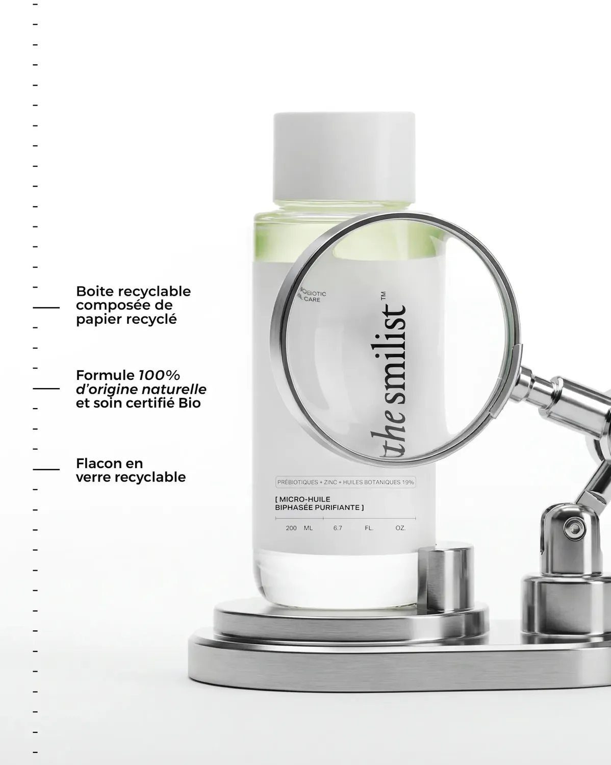 The Smilist Micro-Huile Biphasée Purifiante bain de bouche huile-en-eau