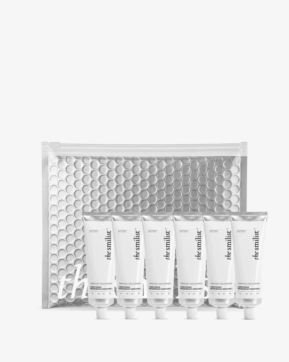 The Smilist Pack Gum Year dentifrice régénérant gencives 6 dentifrices