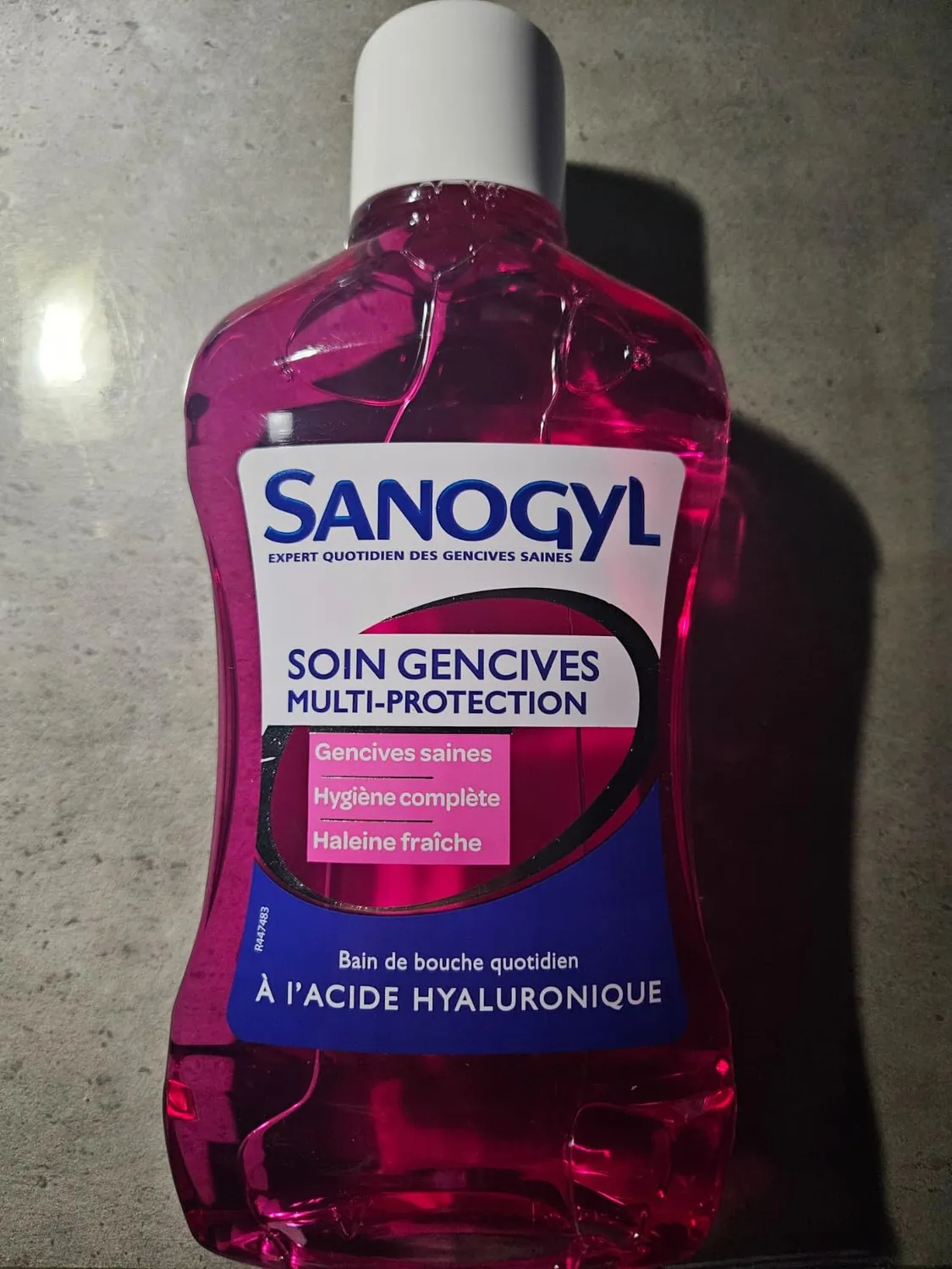 Sanogyl Soin Gencives Multi-Protection bain de bouche 500 ml fluor