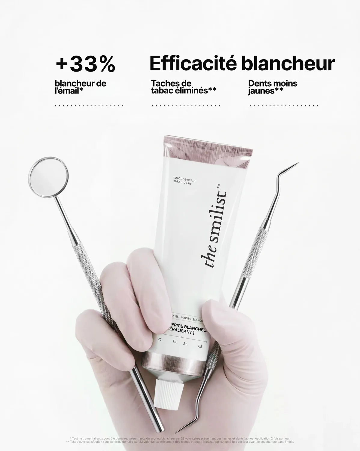 The Smilist Pack Whitening Year dentifrice blancheur 6 unités reminéralisant