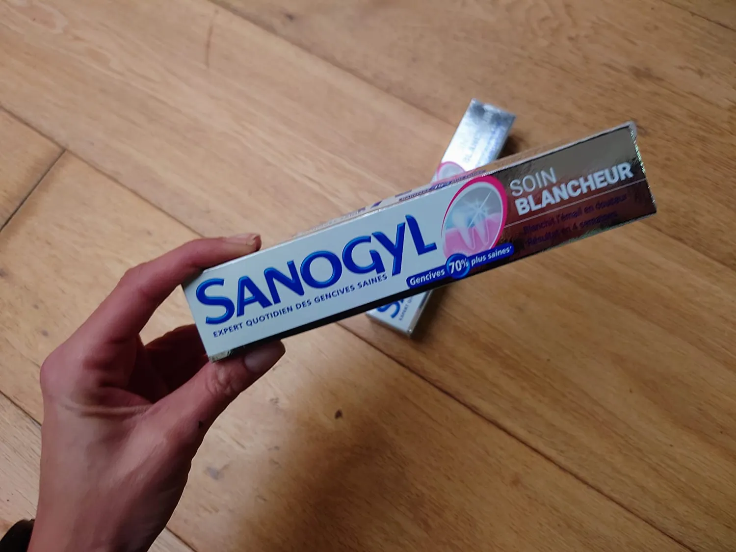 Sanogyl Soin Blancheur dentifrice 75 ml bicarbonate
