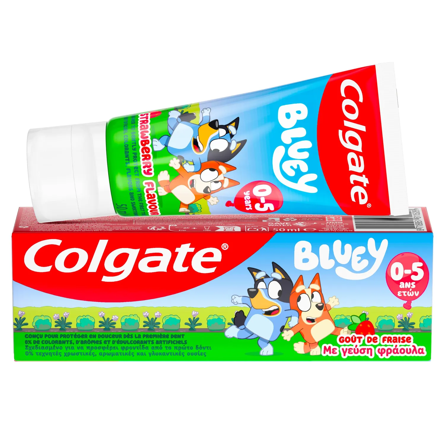Colgate GABA Bluey dentifrice enfant 50 ml fraise