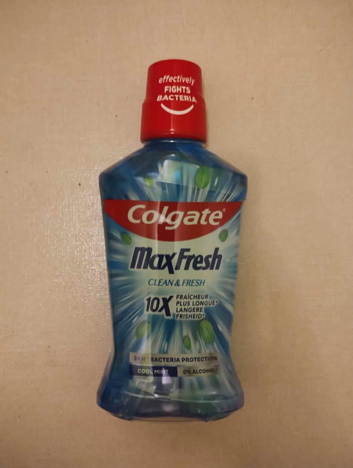 Colgate Max Fresh Clean & Fresh bain de bouche menthe fraîche 500 ml sans alcool