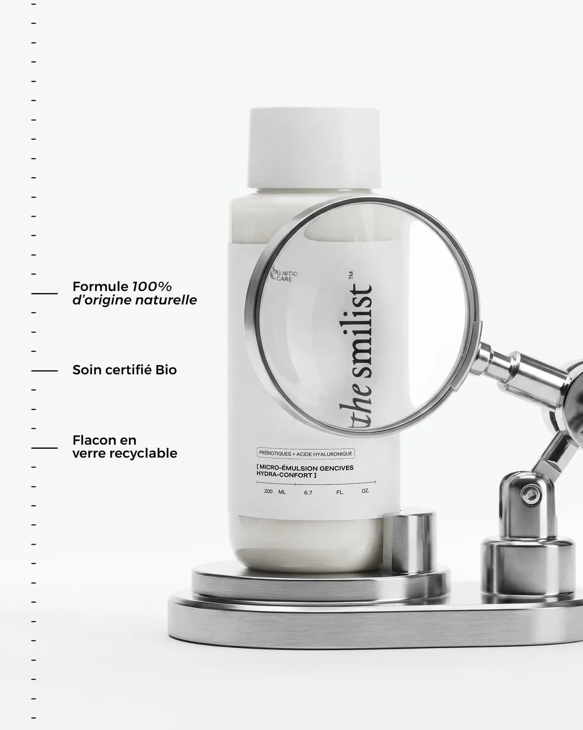 The Smilist Micro-Émulsion Gencives Hydra-Confort bain de bouche