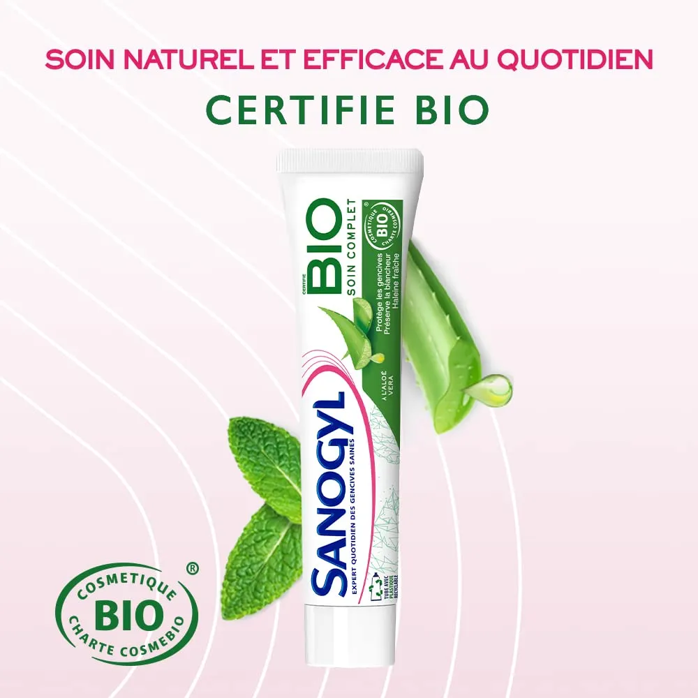 Sanogyl Bio Soin Complet dentifrice 75 ml gencives sensibles