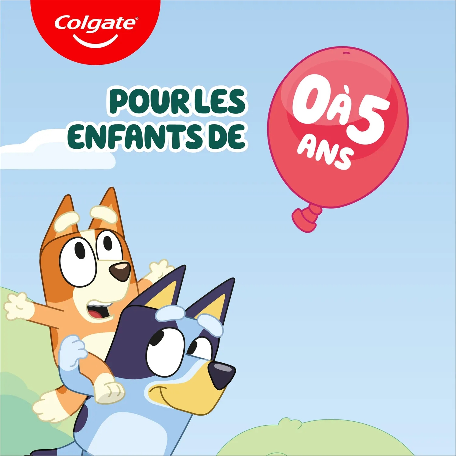 Colgate GABA Bluey dentifrice enfant 50 ml fraise