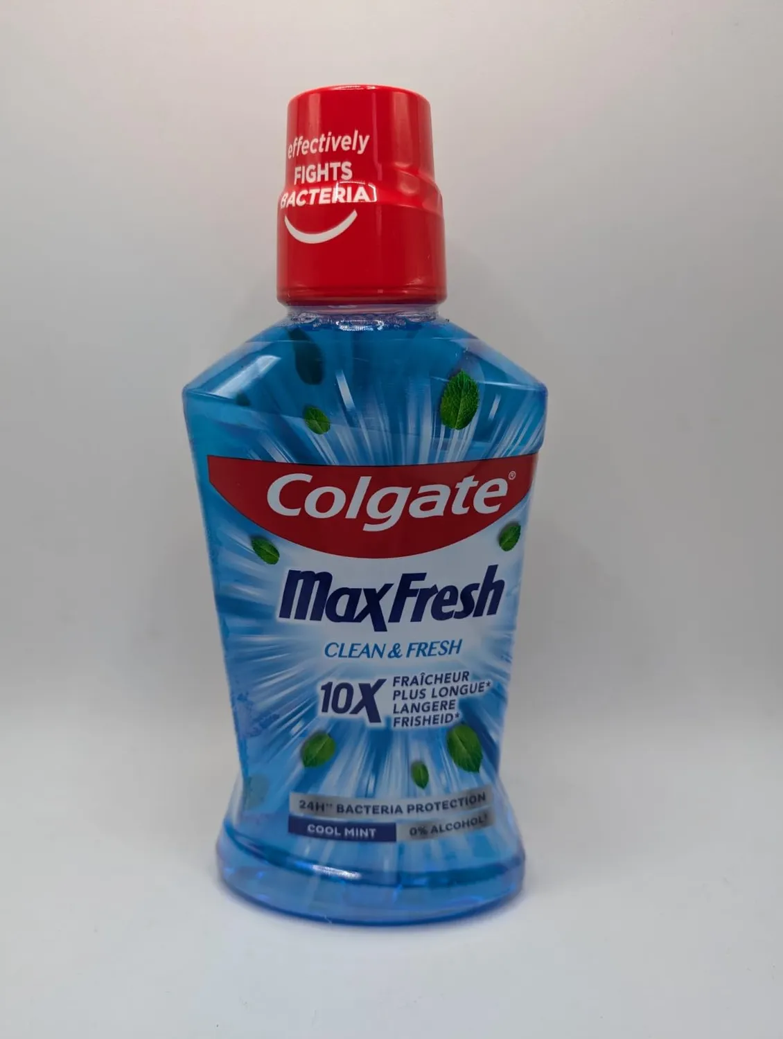 Colgate Max Fresh Clean & Fresh bain de bouche menthe fraîche 500 ml sans alcool