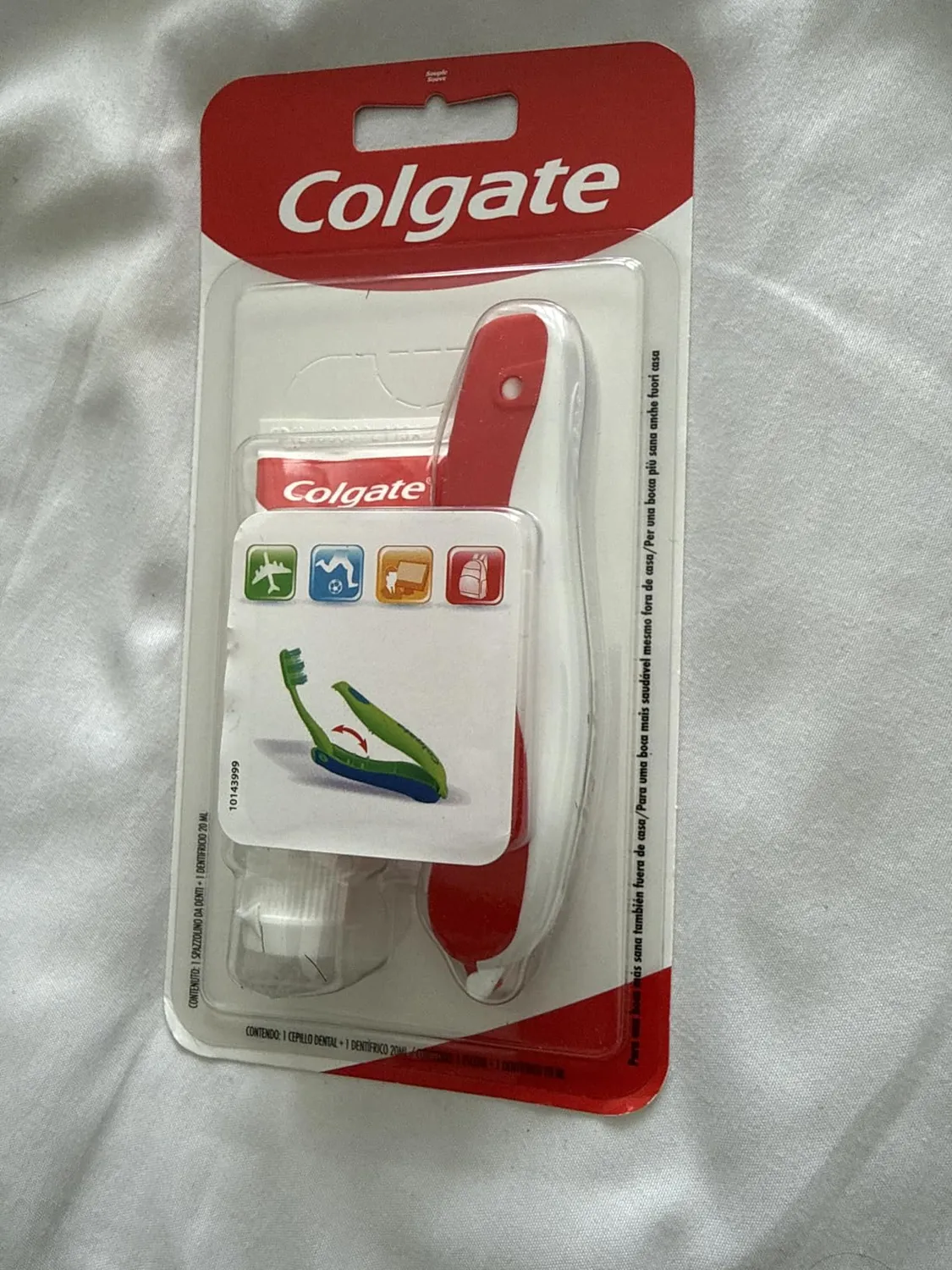 Colgate Max Fresh Medium kit de voyage 20 ml brosse pliable