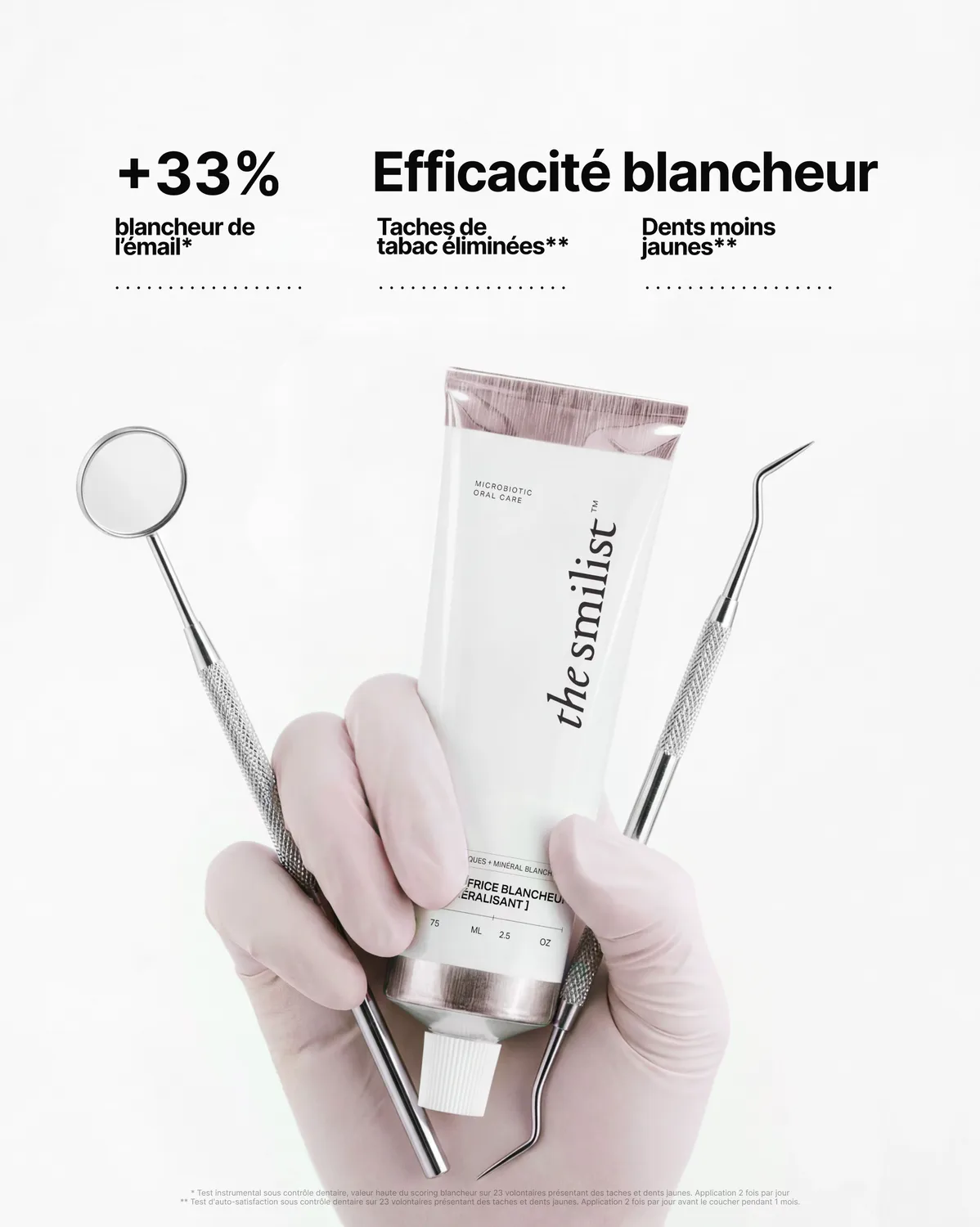 The Smilist Healthy Whitening kit blancheur 45 jours protection émail