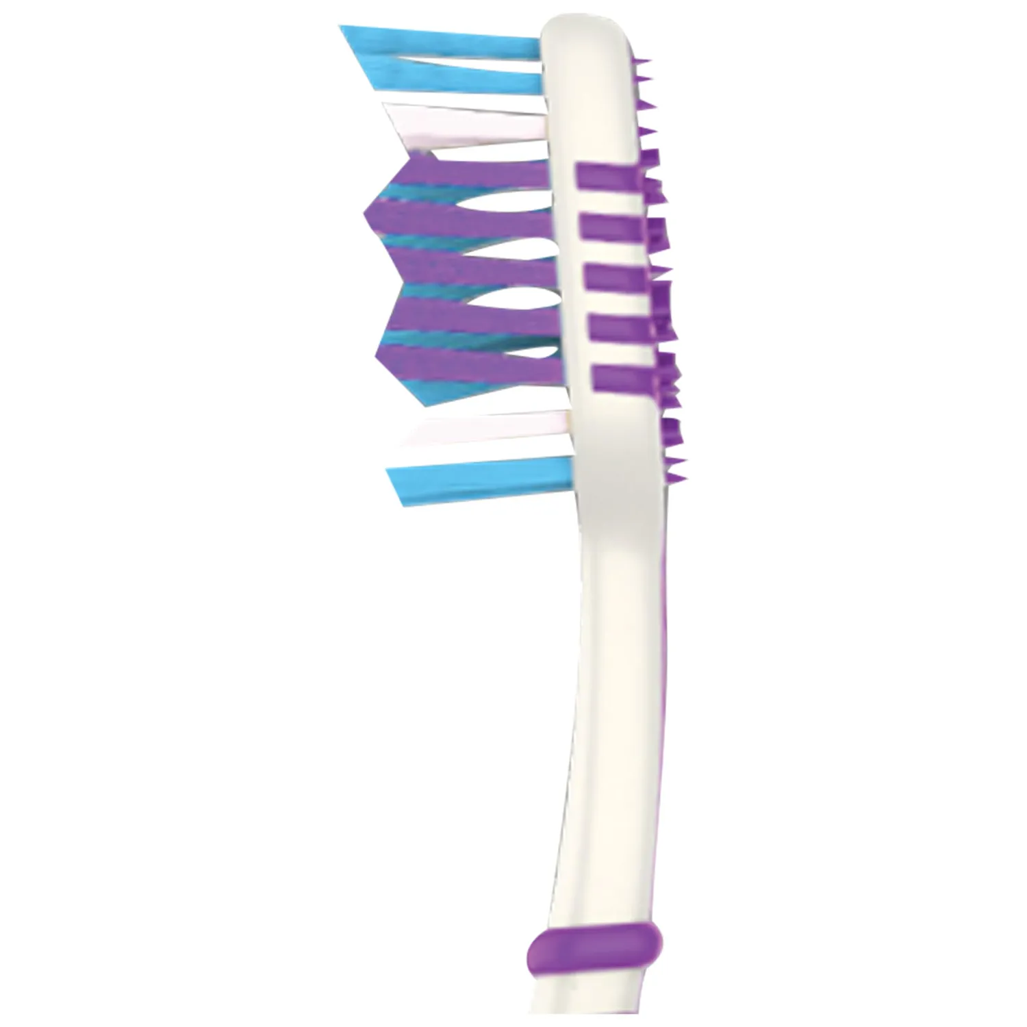 Colgate ZigZag brosse à dents médium lot de 3 – brins entrecroisés