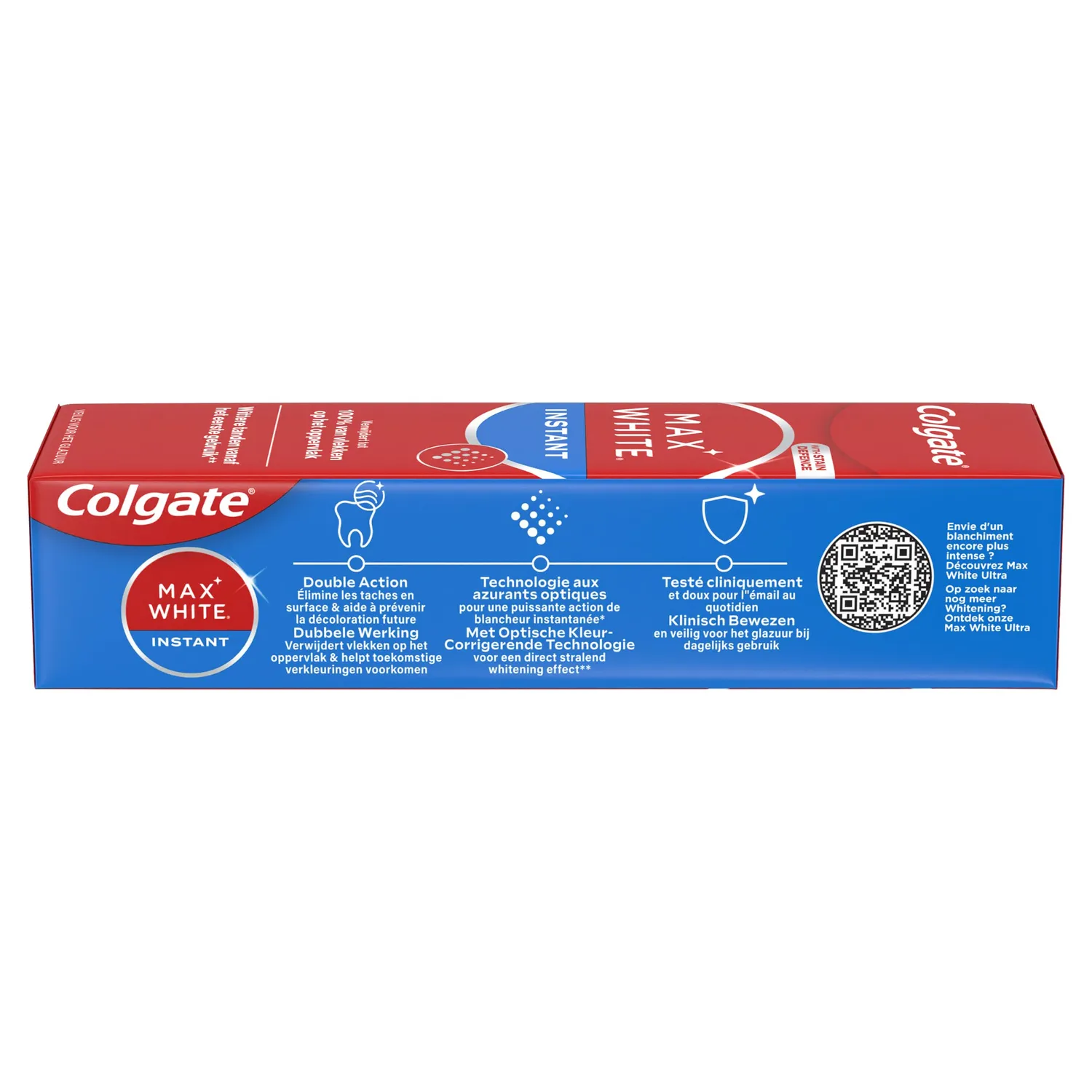 Colgate Max White Instant dentifrice 75 ml azurants optiques
