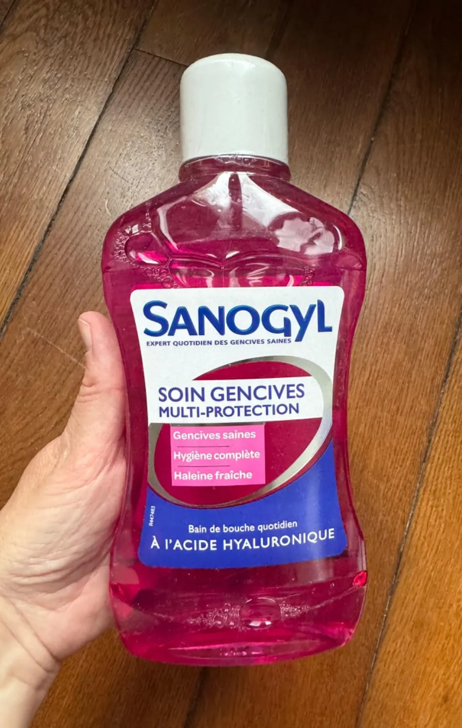 Sanogyl Soin Gencives Multi-Protection bain de bouche 500 ml fluor