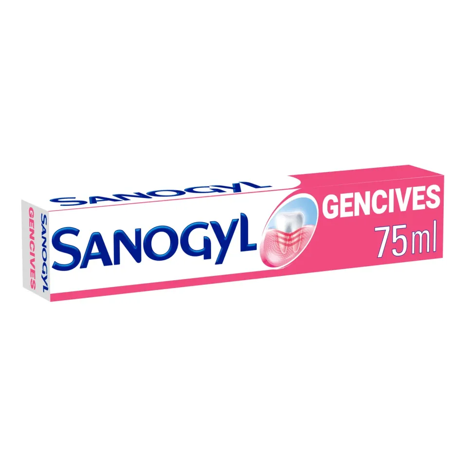 Sanogyl Soin Gencives dentifrice 75 ml vitamines E et B5