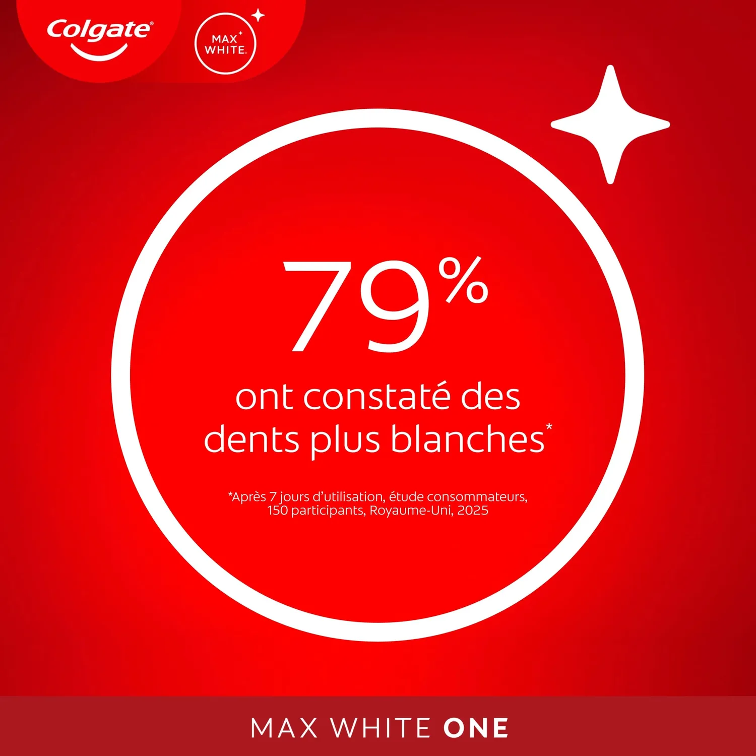 Colgate Max White One dentifrice blanchissant 75 ml anti-taches