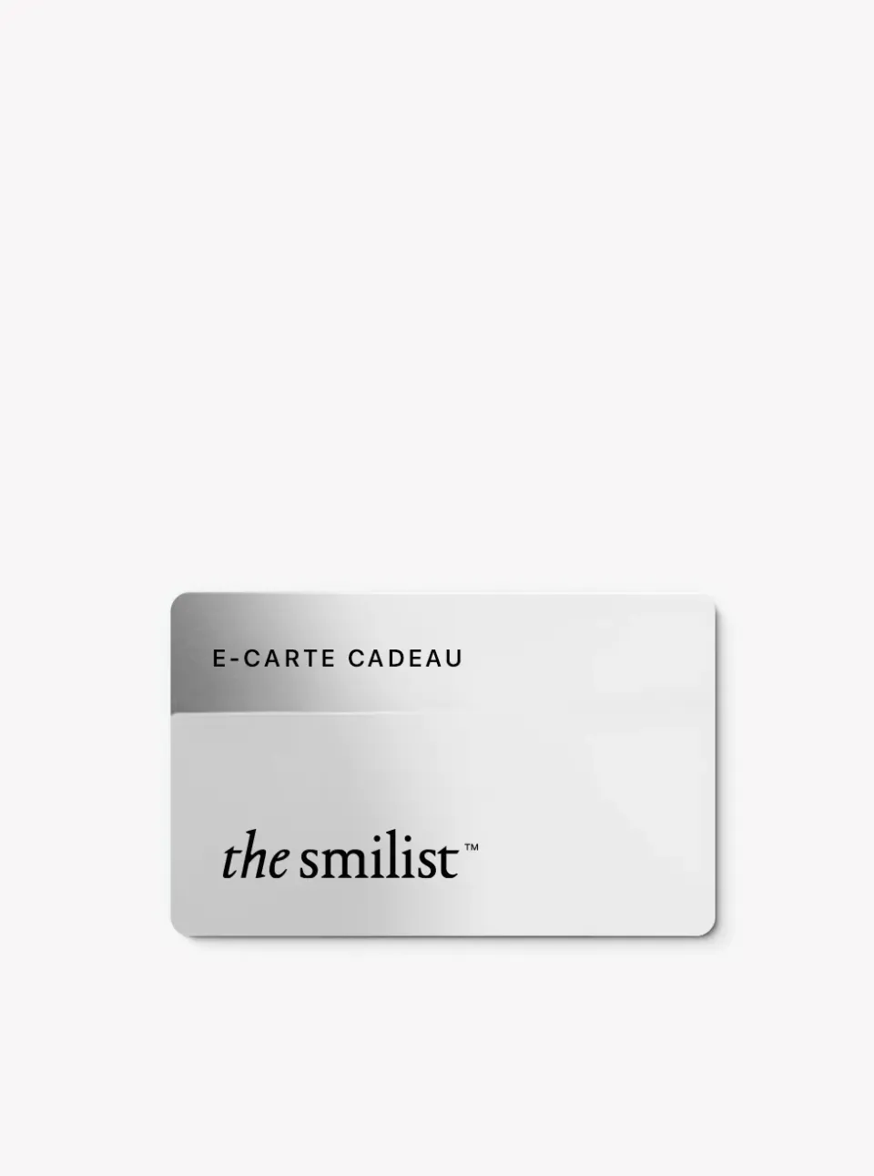 The Smilist E-carte cadeau carte cadeau 25 €