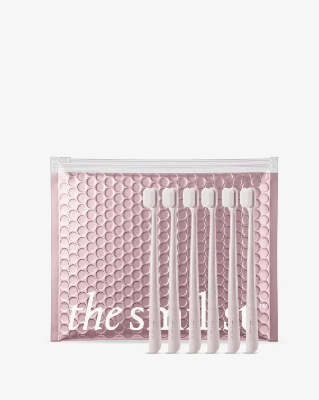 The Smilist Pack Brosses Year brosses à dents 6 rose vert