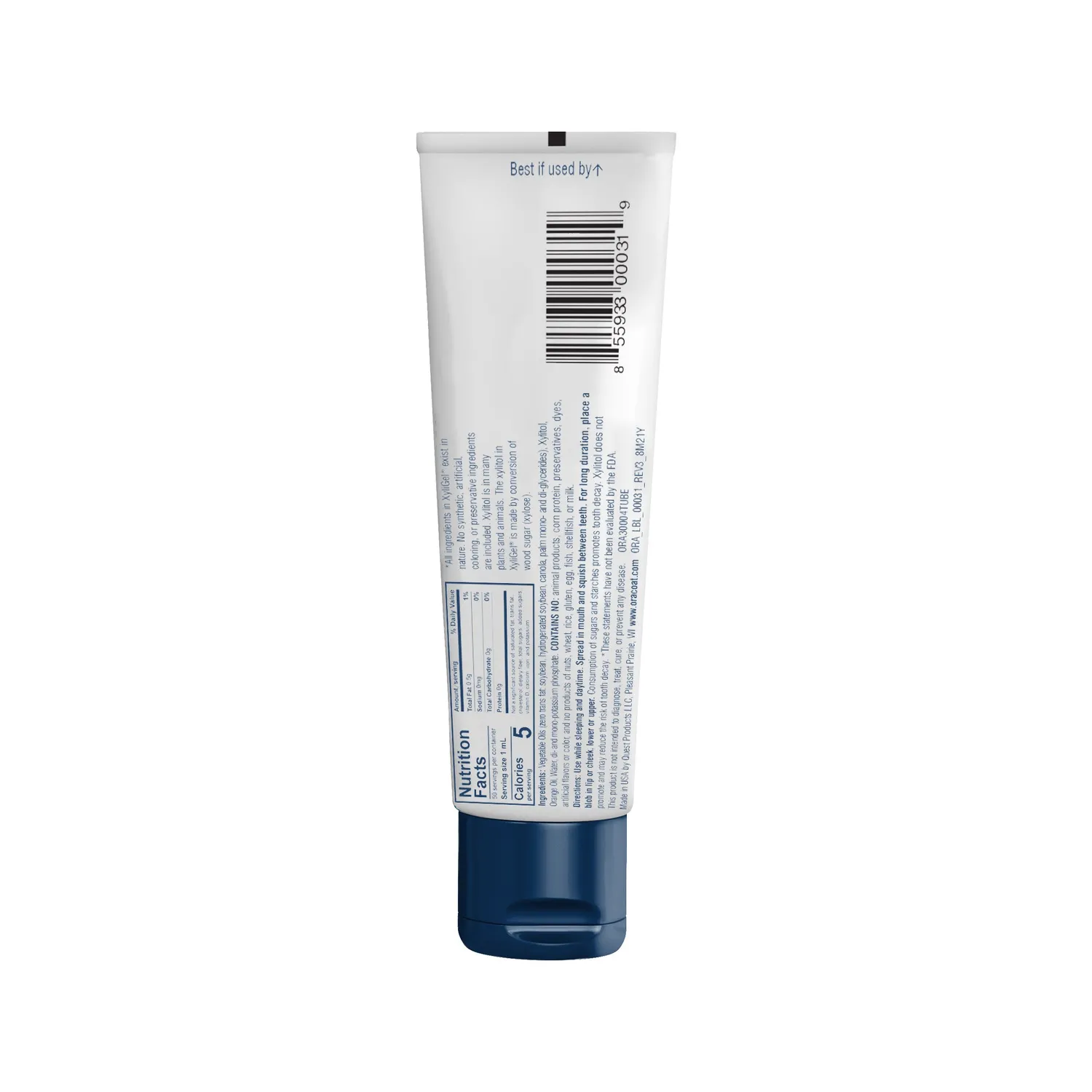 XyliMelts OraCoat XyliGel gel bouche agrumes 48 g