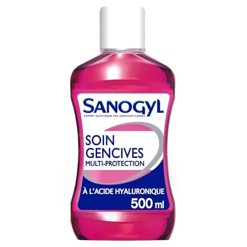 Sanogyl Soin Gencives Multi-Protection bain de bouche 500 ml fluor