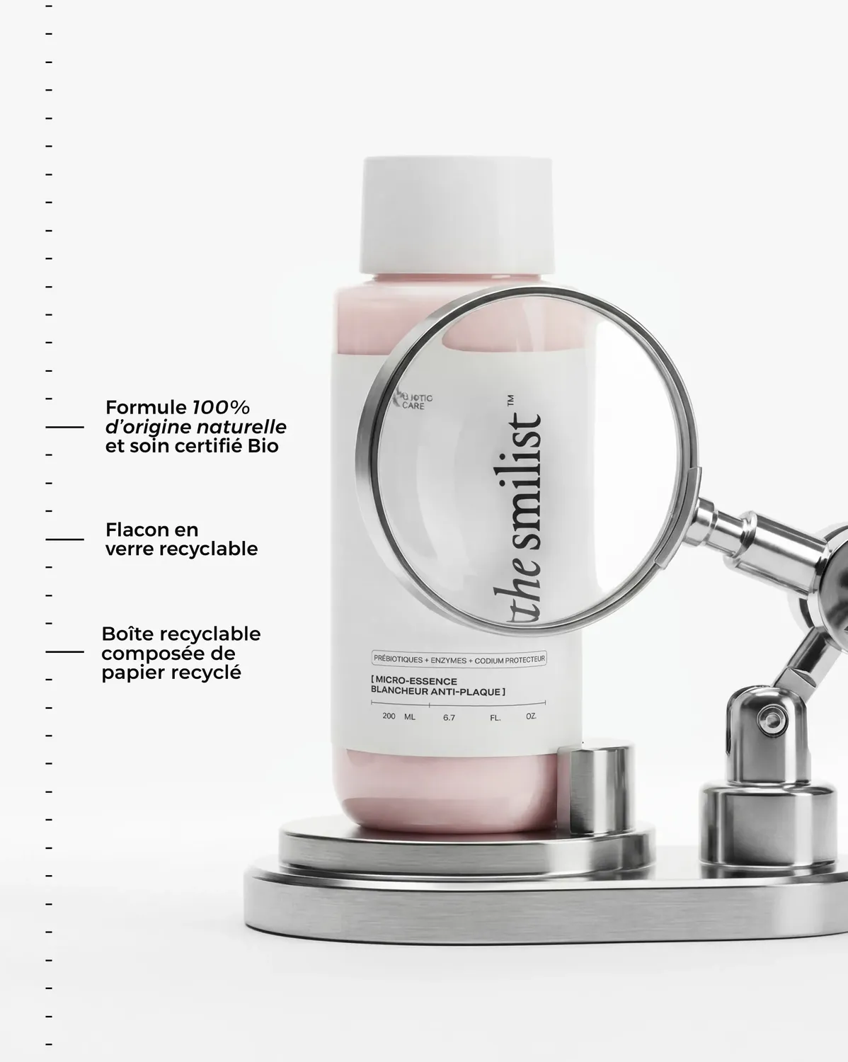 The Smilist Micro-Essence Blancheur Anti-plaque bain de bouche