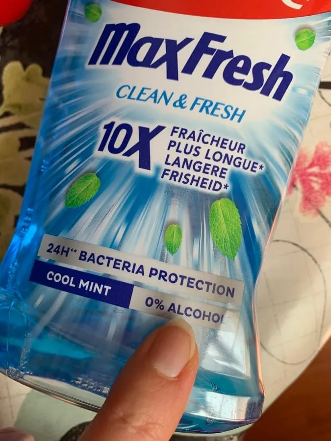 Colgate Max Fresh Clean & Fresh bain de bouche menthe fraîche 500 ml sans alcool