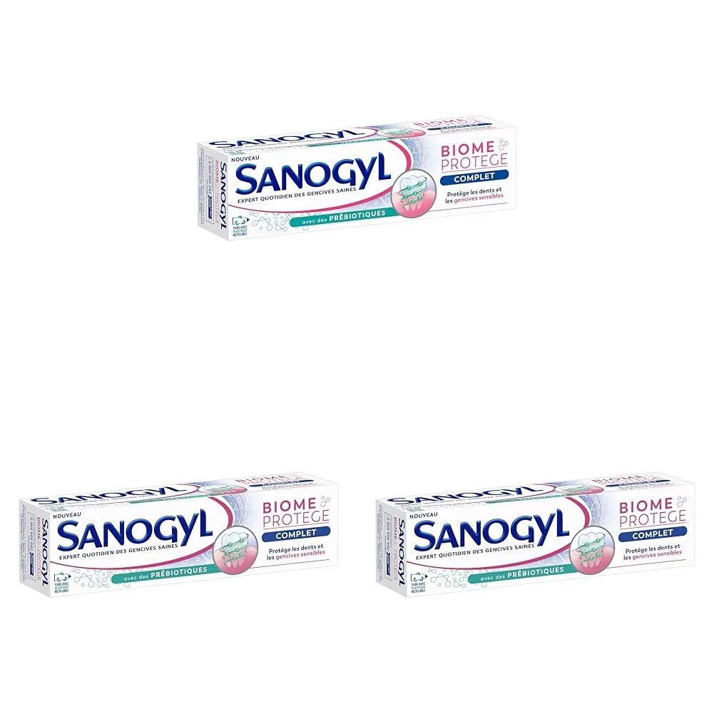 Sanogyl Biome Protège Soin Complet dentifrice 75 ml prébiotiques