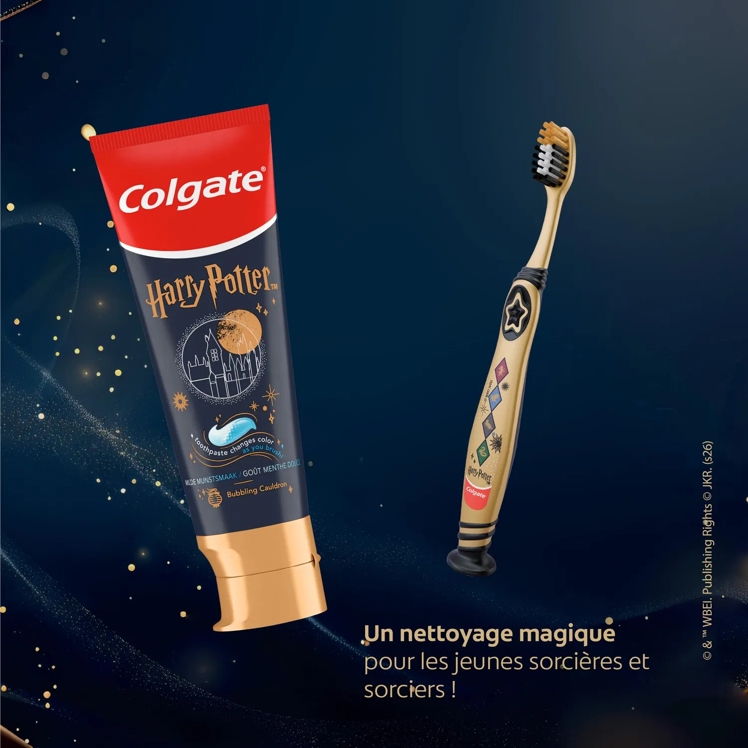 Colgate Harry Potter dentifrice enfant 75 ml menthe douce dès 6 ans