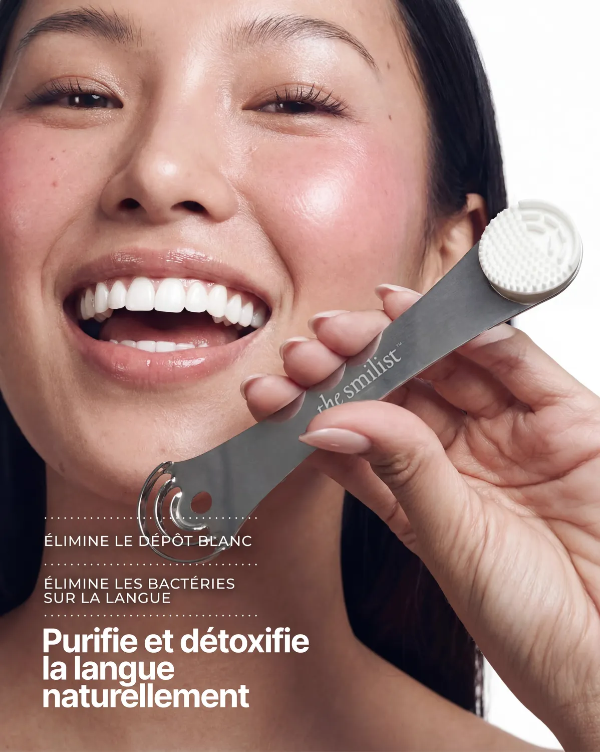 The Smilist Recharge Gratte-langue pro 2 recharges silicone
