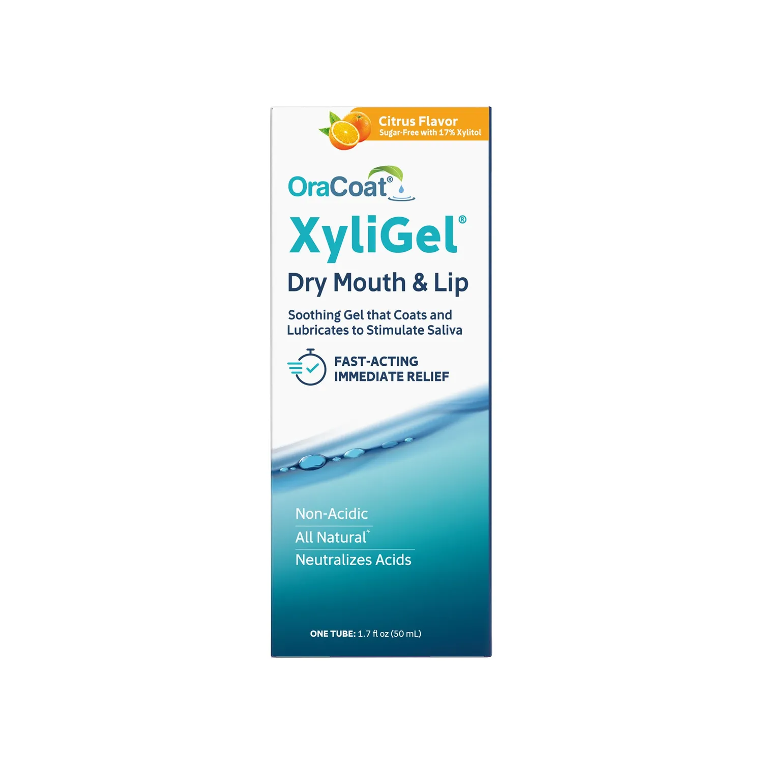 XyliMelts OraCoat XyliGel gel bouche agrumes 48 g