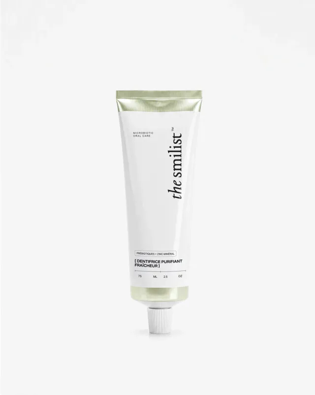 The Smilist Dentifrice Purifiant Fraîcheur dentifrice sans alcool