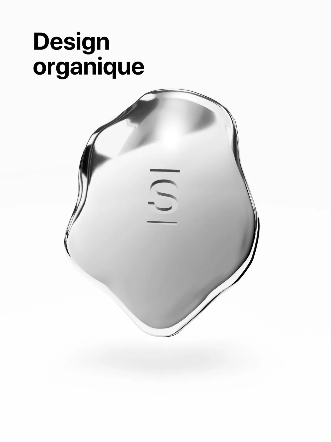 The Smilist Miroir de bouche Ultra Compact miroir de poche argent