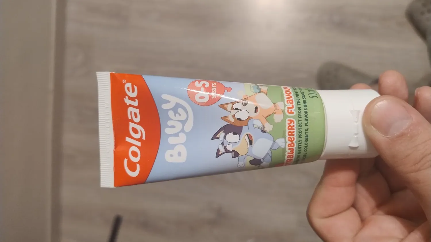 Colgate GABA Bluey dentifrice enfant 50 ml fraise