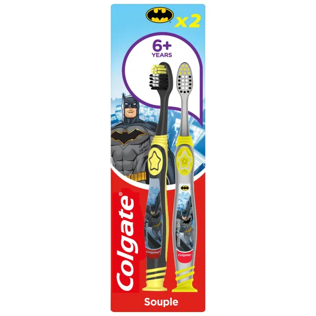 Colgate Oral Care Kids 6+ brosse à dents lot de 2 souple