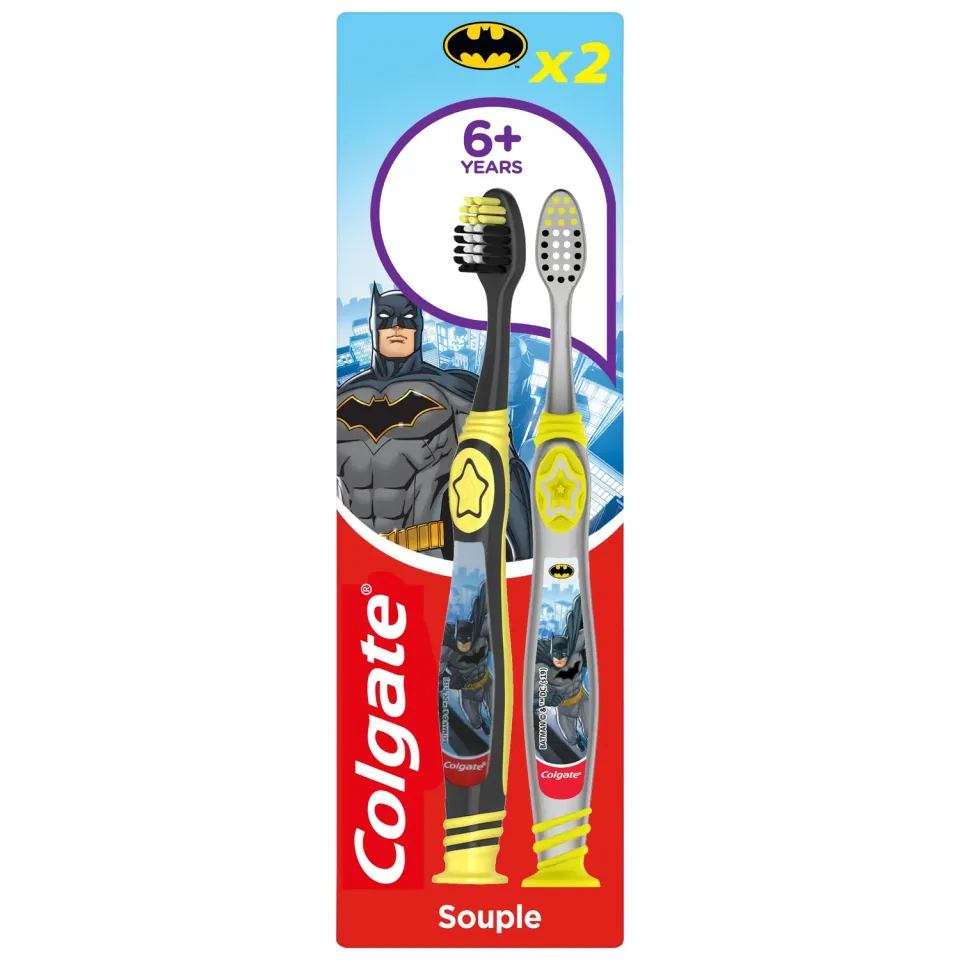 Colgate Oral Care Kids 6+ brosse à dents lot de 2 souple