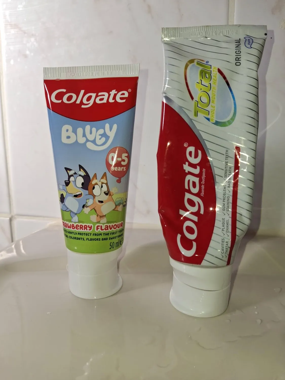 Colgate GABA Bluey dentifrice enfant 50 ml fraise
