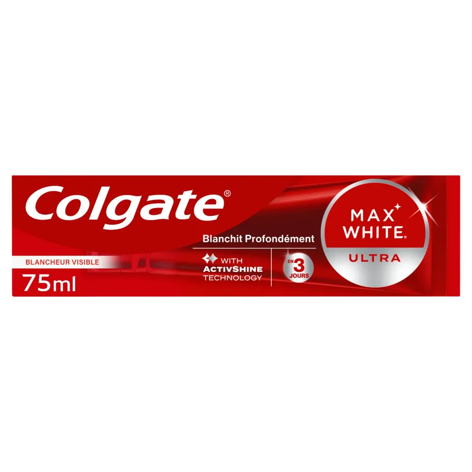 Colgate Max White Ultra dentifrice 75 ml non abrasif