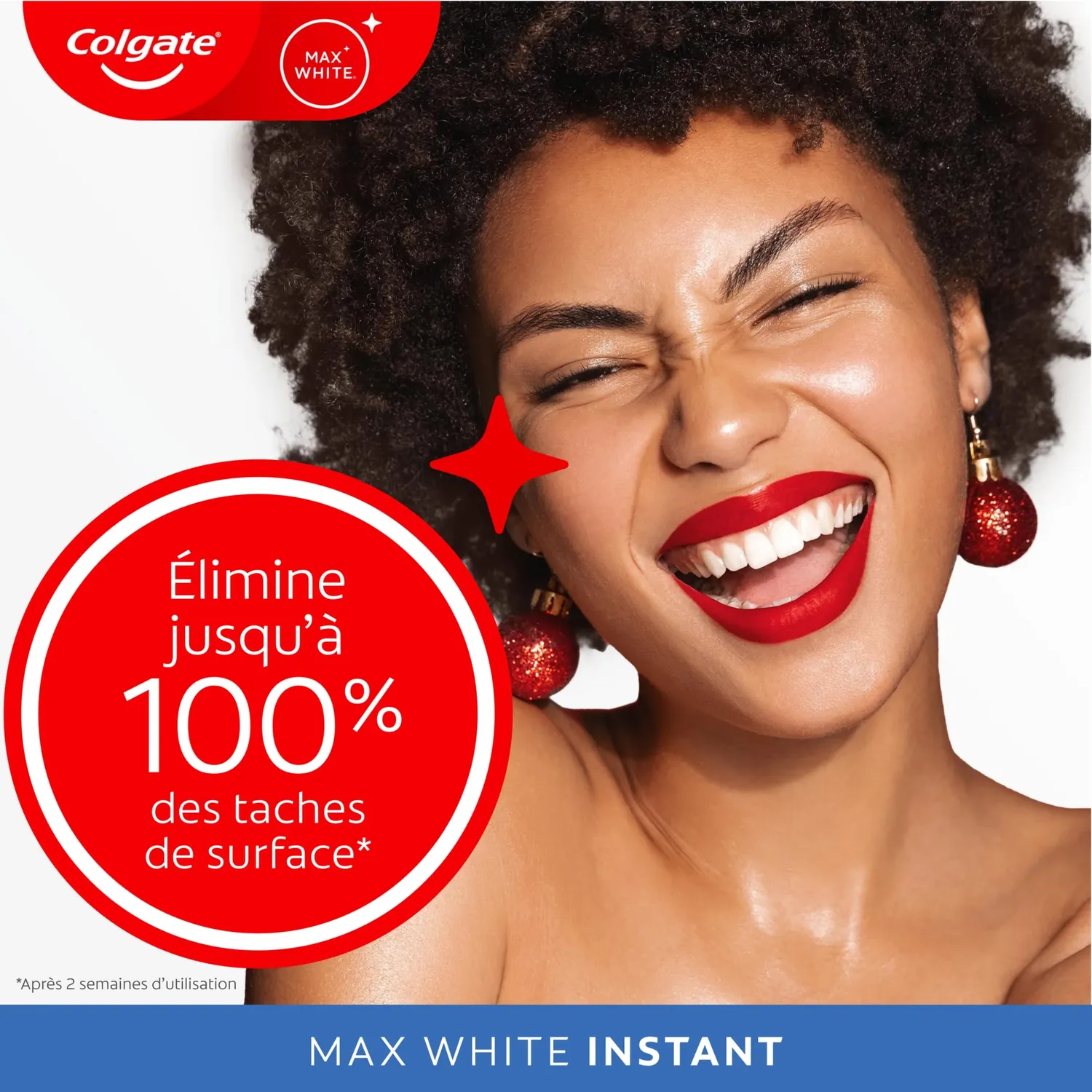Colgate Max White Instant dentifrice 75 ml azurants optiques