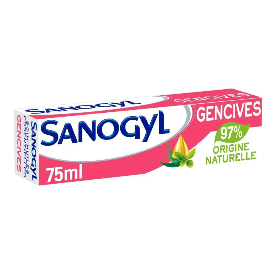 Sanogyl Soin Huiles Essentielles dentifrice gencives 75 ml naturel