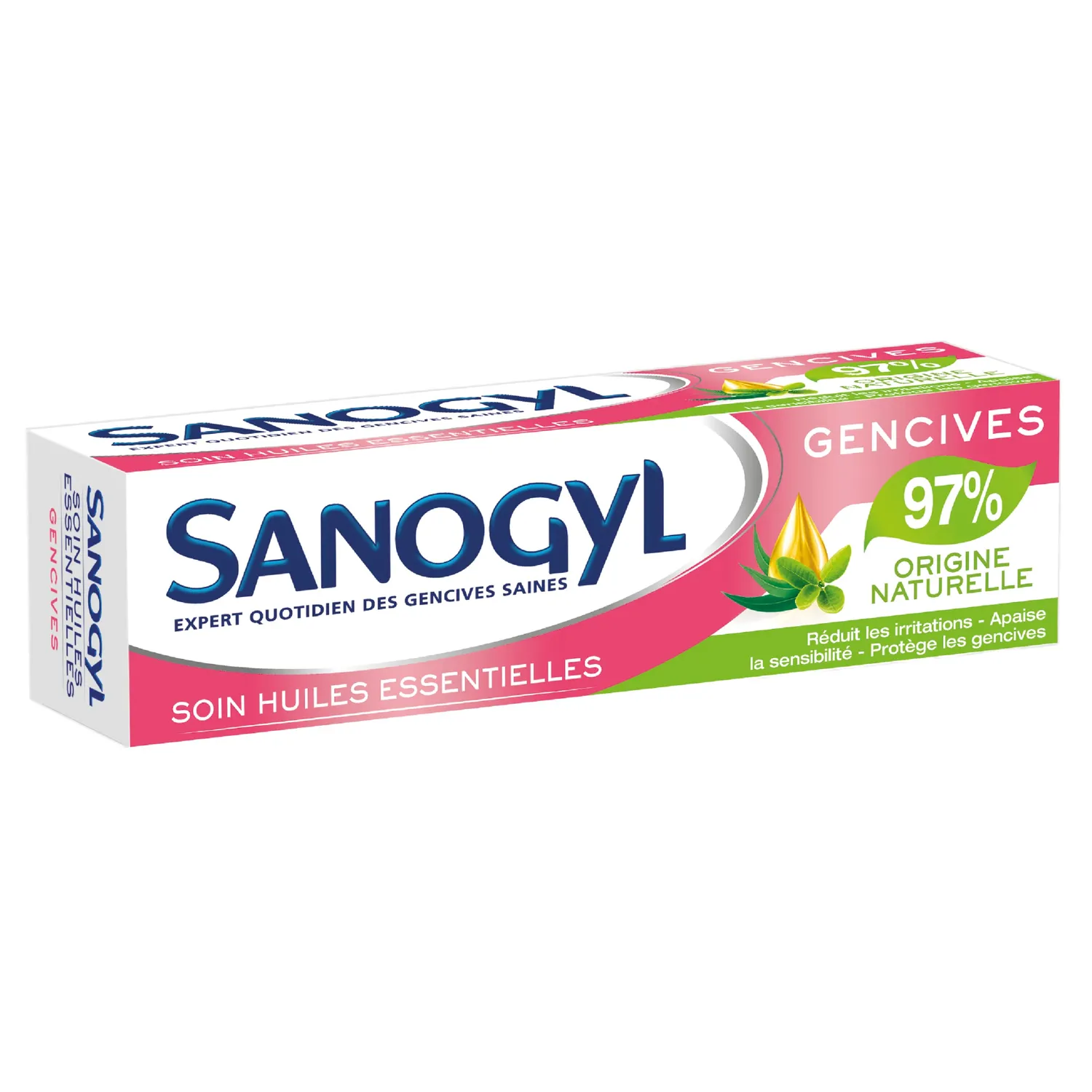 Sanogyl Soin Huiles Essentielles dentifrice gencives 75 ml naturel