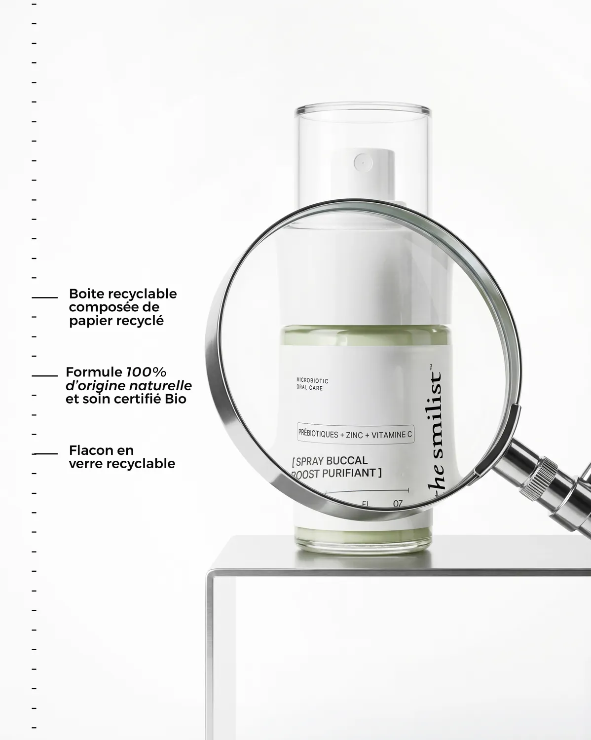 The Smilist Spray Buccal Boost Purifiant brume de bouche zinc