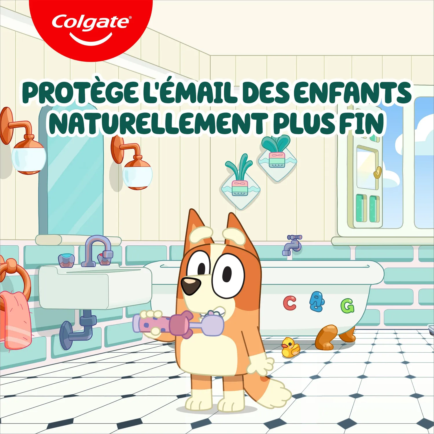 Colgate GABA Bluey dentifrice enfant 50 ml fraise