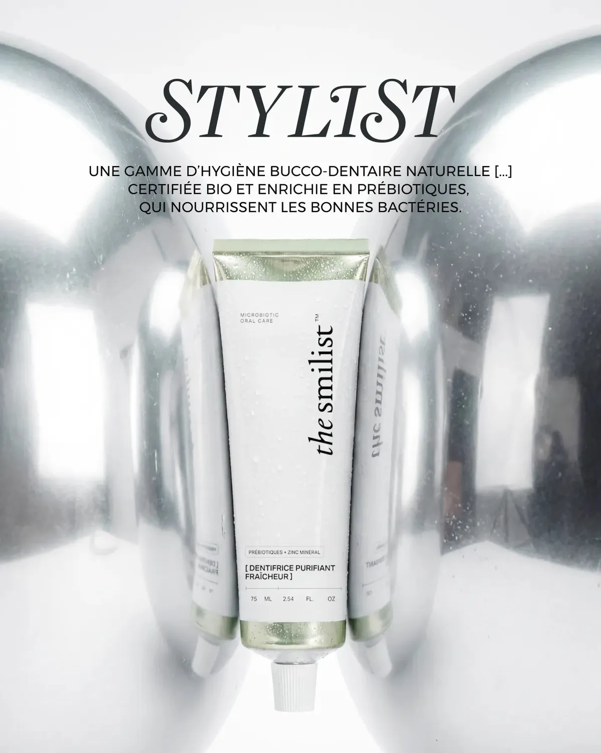 The Smilist Dentifrice Purifiant Fraîcheur dentifrice sans alcool