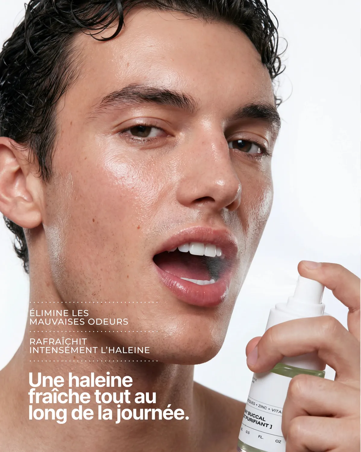 The Smilist Spray Buccal Boost Purifiant brume de bouche zinc